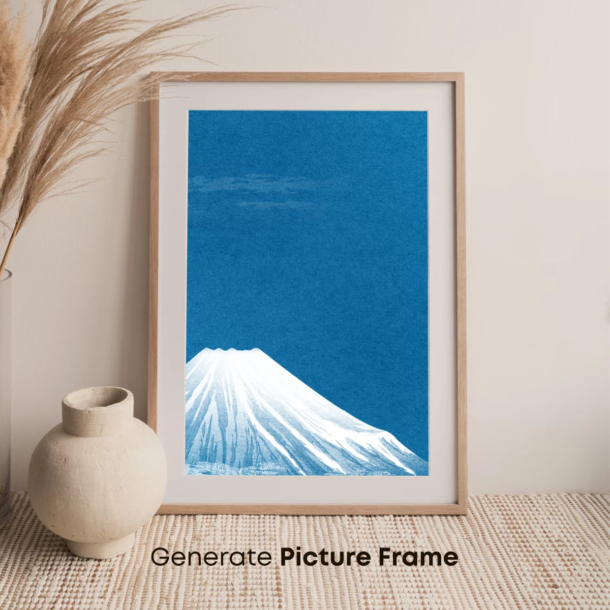 Eternal Fuji: Cyanotype Serenity - Image 7