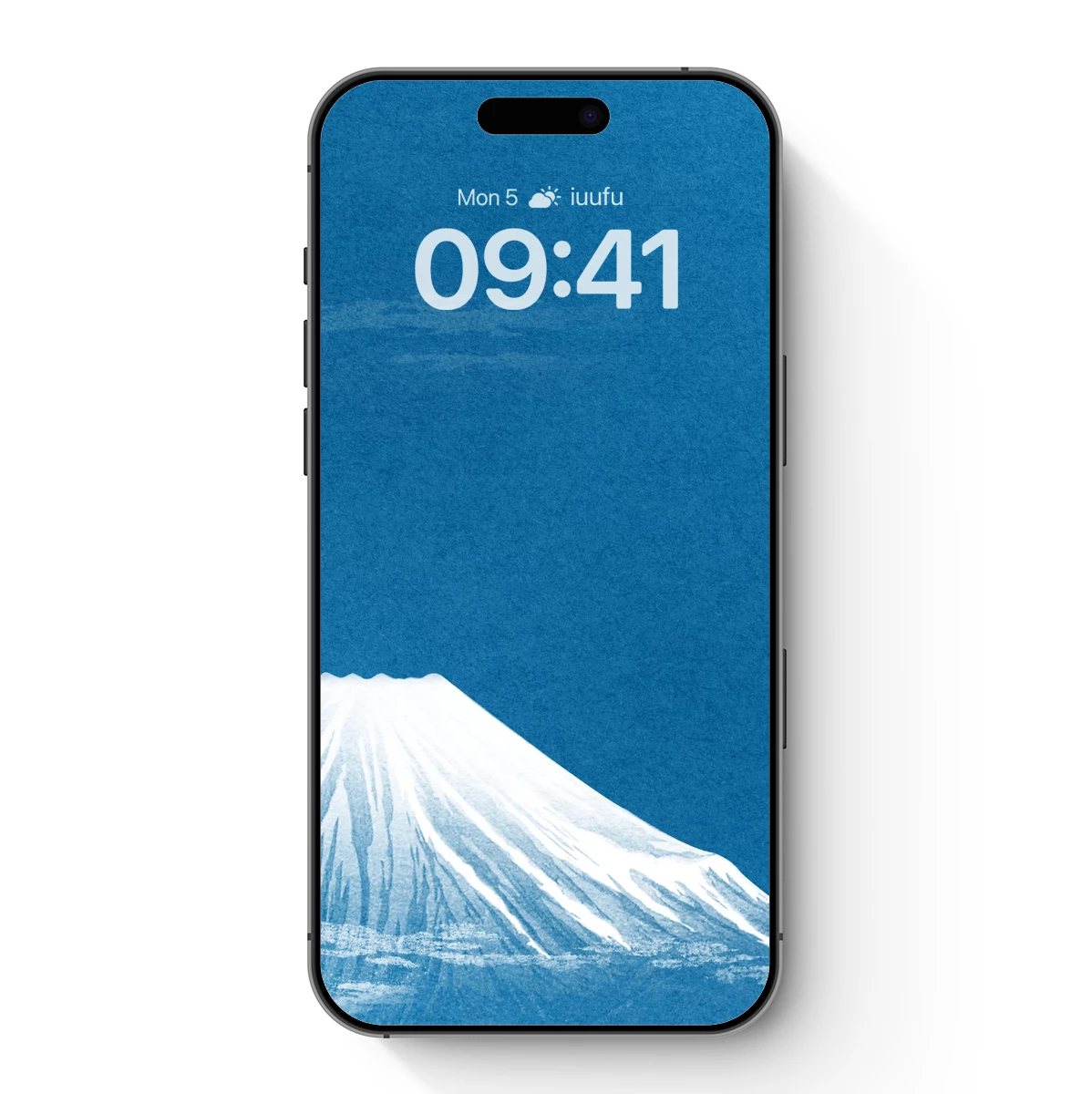 Eternal Fuji: Cyanotype Serenity