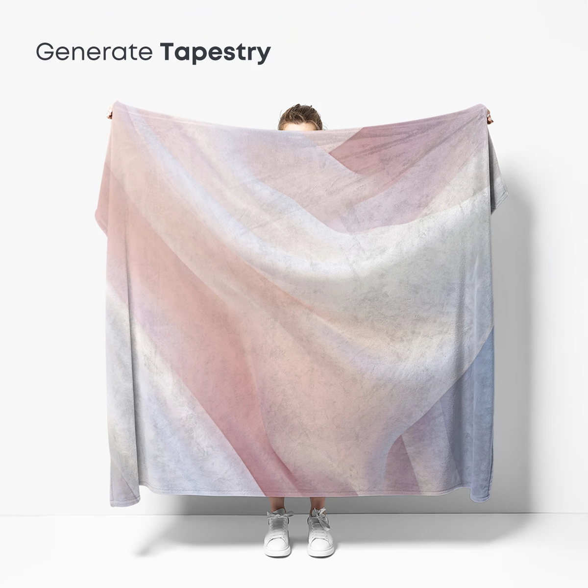 Ethereal Silk Drapes: Soft Waves of Serenity - Image 5