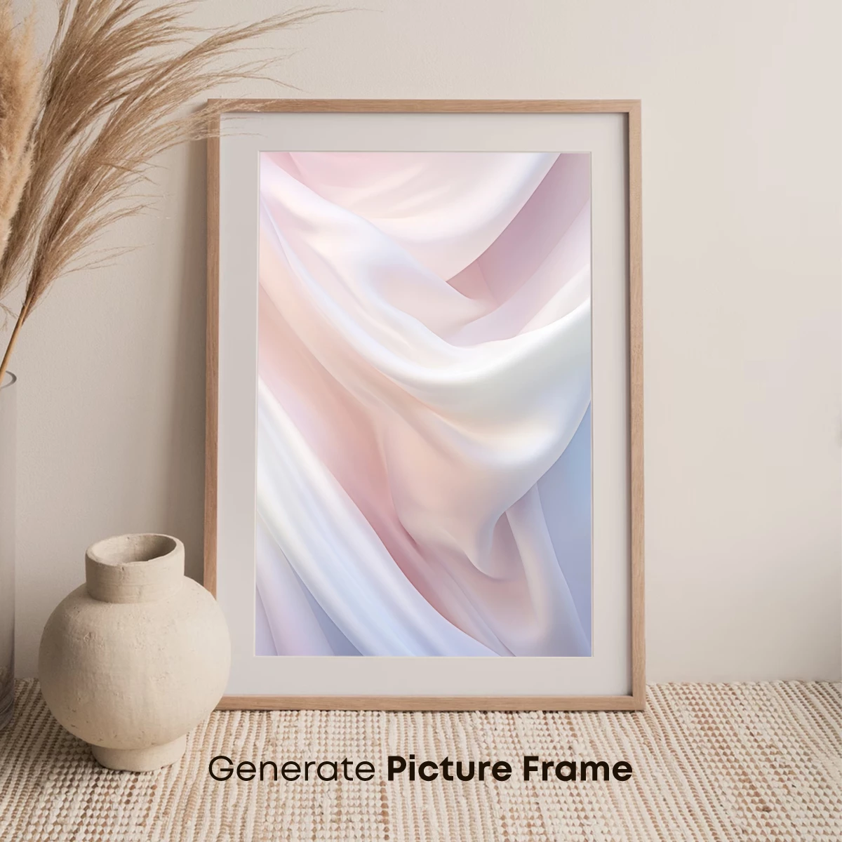 Ethereal Silk Drapes: Soft Waves of Serenity - Image 7