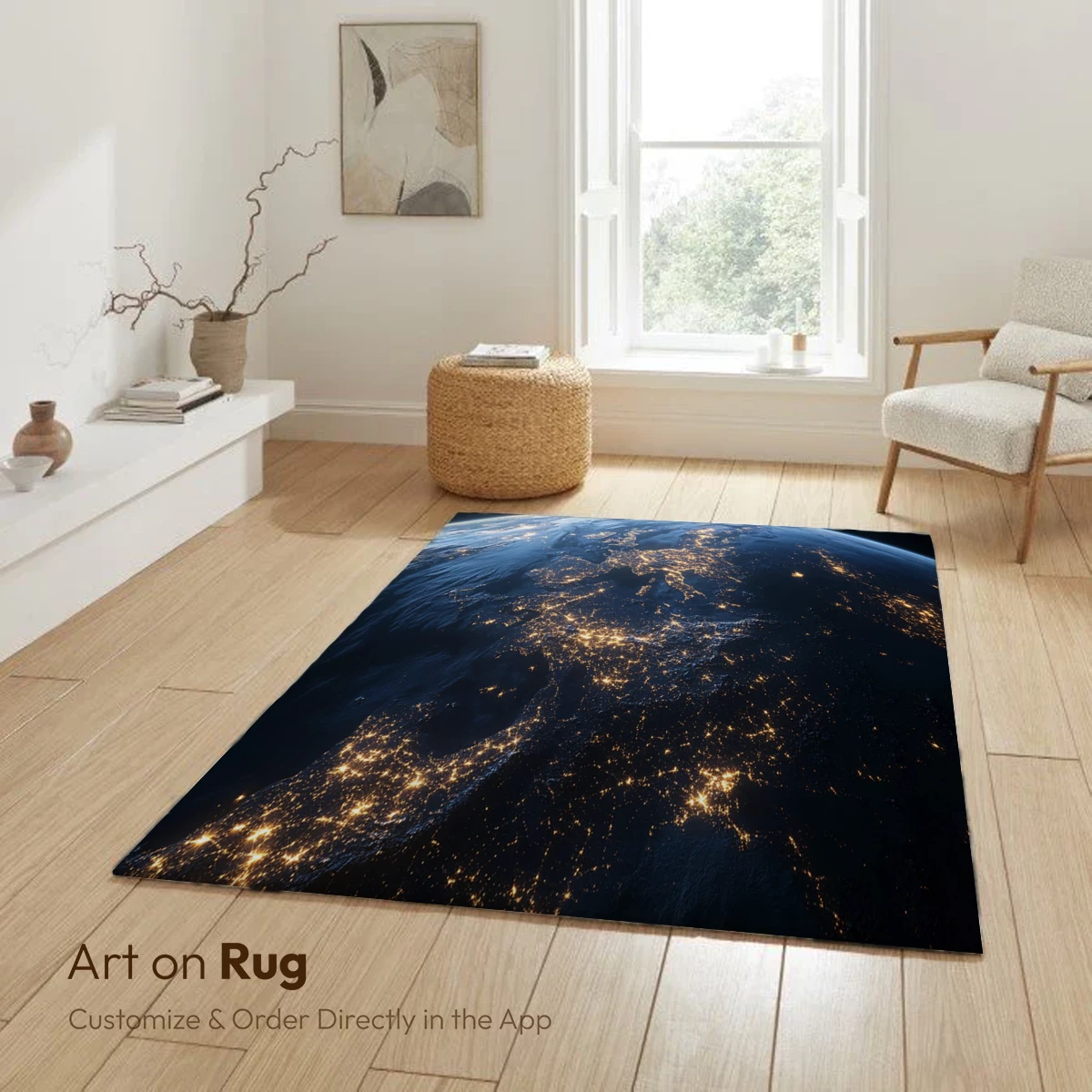 Earth's Night Symphony: Illuminated Continents from Space - Image 6