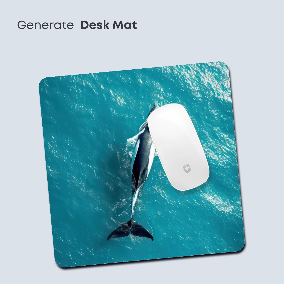 Aerial Serenity: Dolphin's Ocean Dance - Image 4