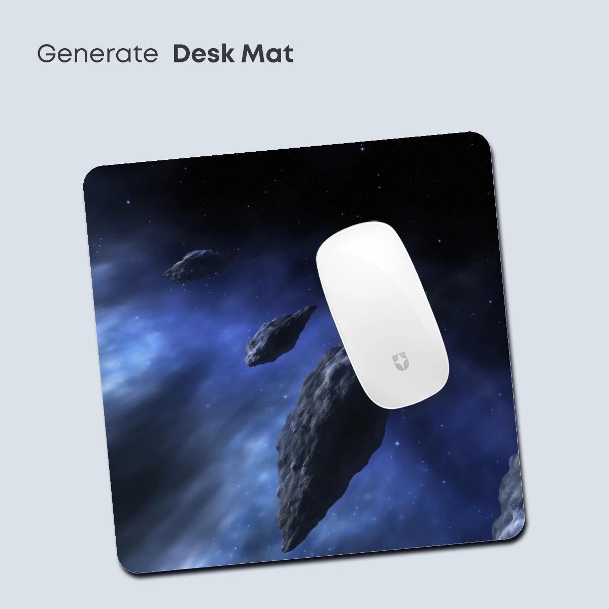 Cosmic Drift: Asteroids in Nebular Embrace - Image 4