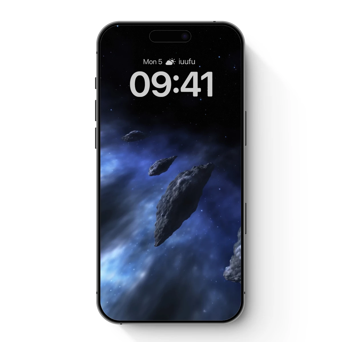 Cosmic Drift: Asteroids in Nebular Embrace