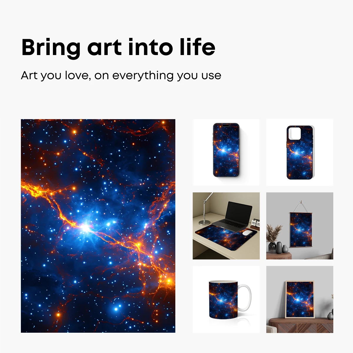 Cosmic Fireworks: A Symphony of Stars and Nebulae - Image 2