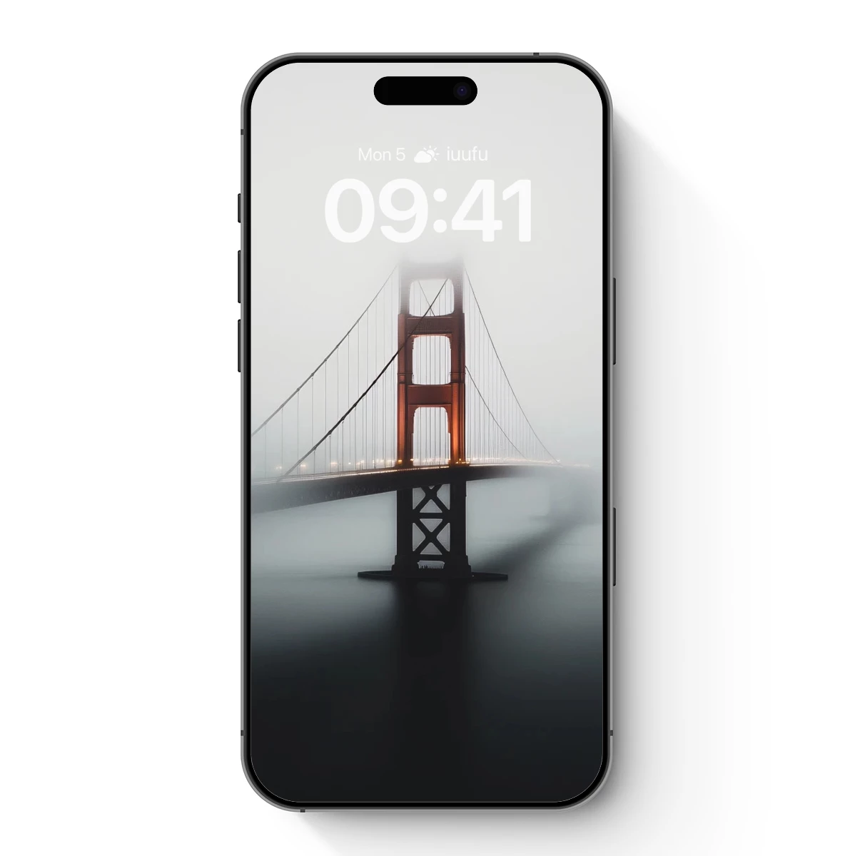 Foggy Bridge Silhouette: Mysterious Urban Landscape