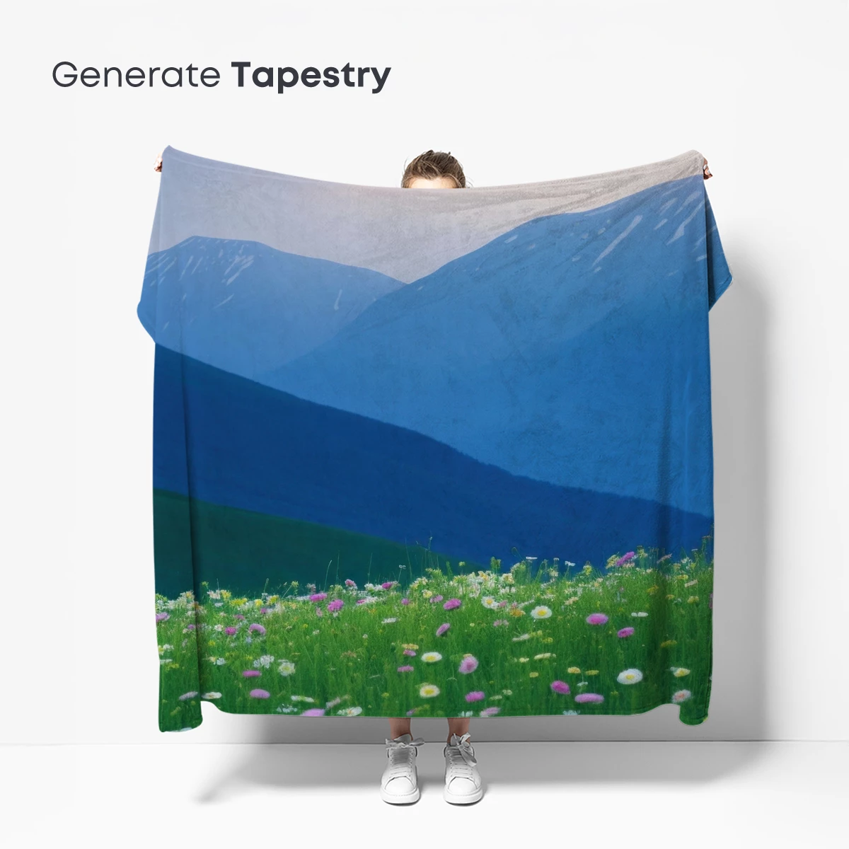 Enchanted Floral Valley at Dusk - Image 5