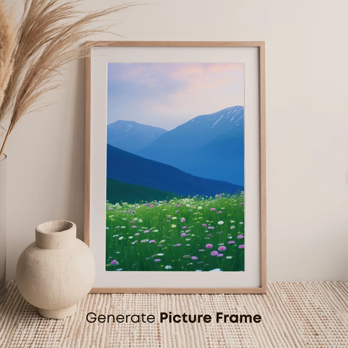 Enchanted Floral Valley at Dusk - Image 7