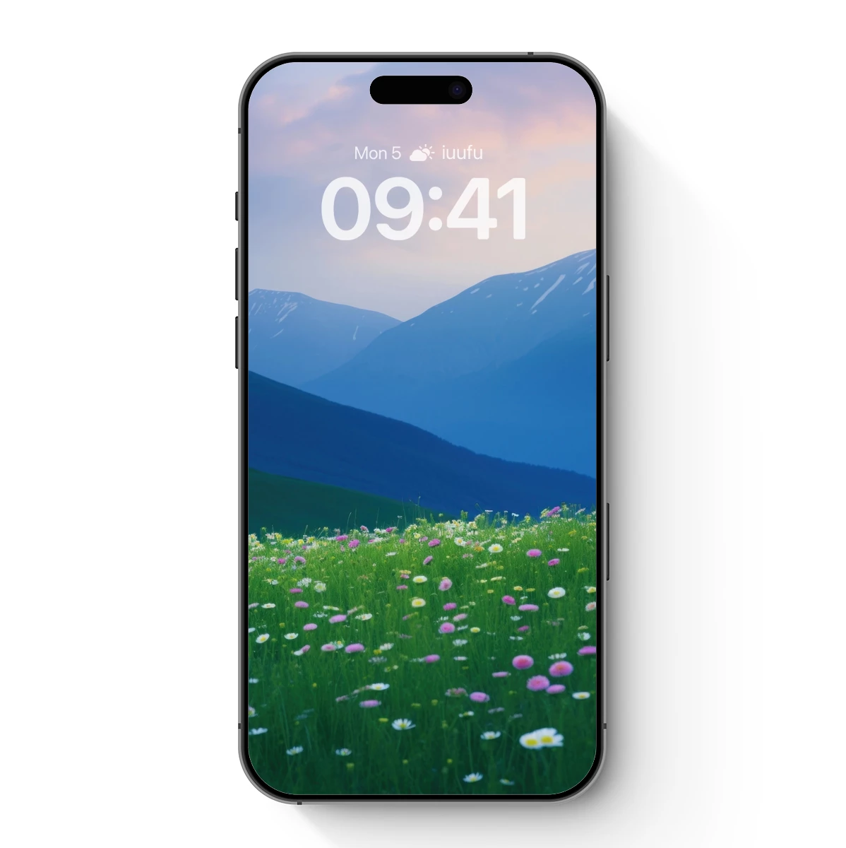 Enchanted Floral Valley at Dusk