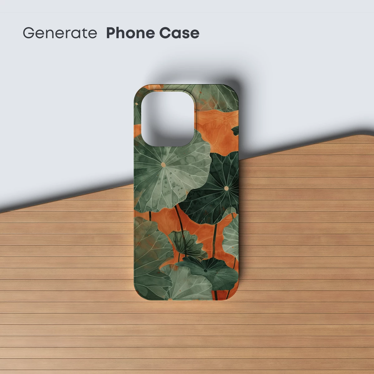 Ethereal Lotus Leaves: A Watercolor Symphony - Image 3