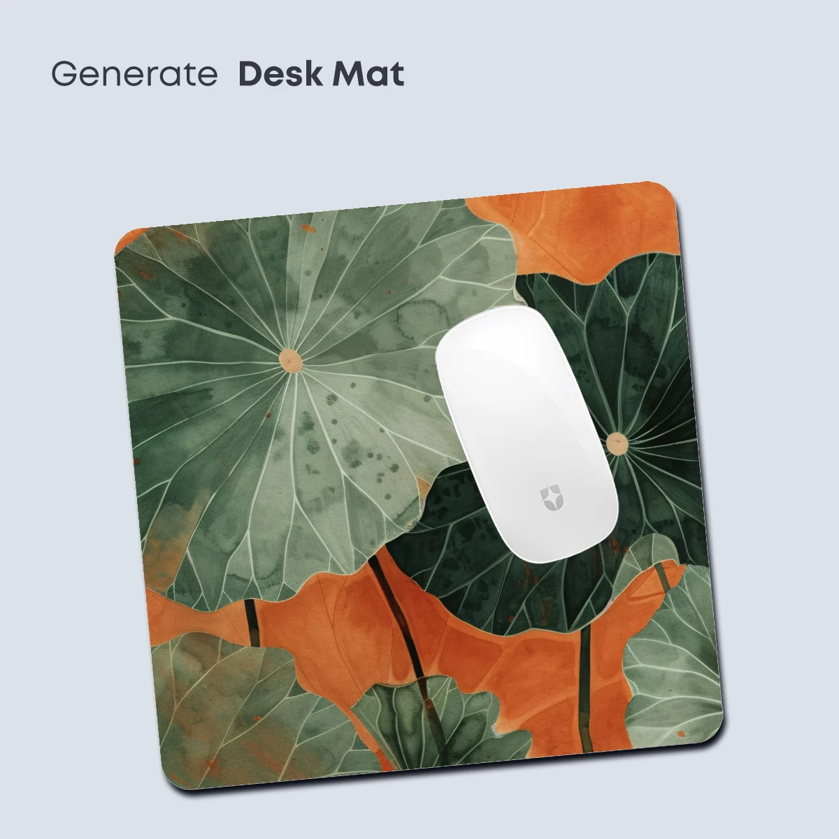 Ethereal Lotus Leaves: A Watercolor Symphony - Image 4