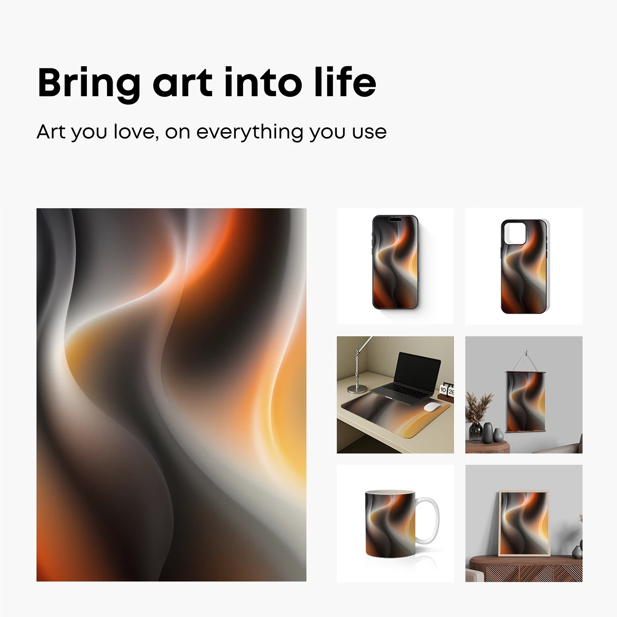 Ethereal Flame Waves - Image 2