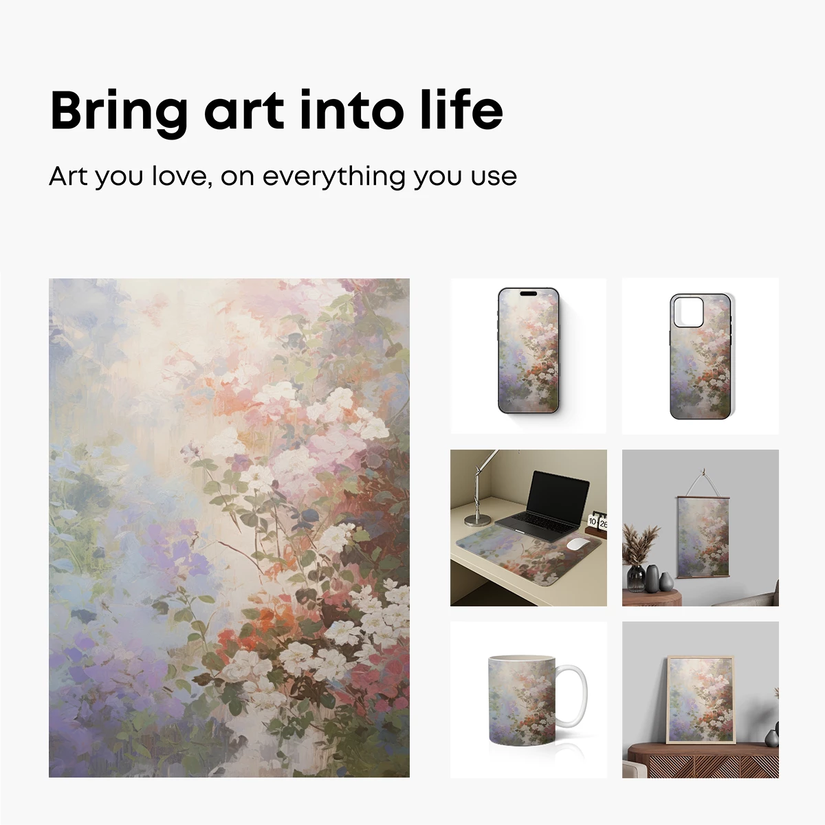 Impressionist Floral Symphony - Image 2