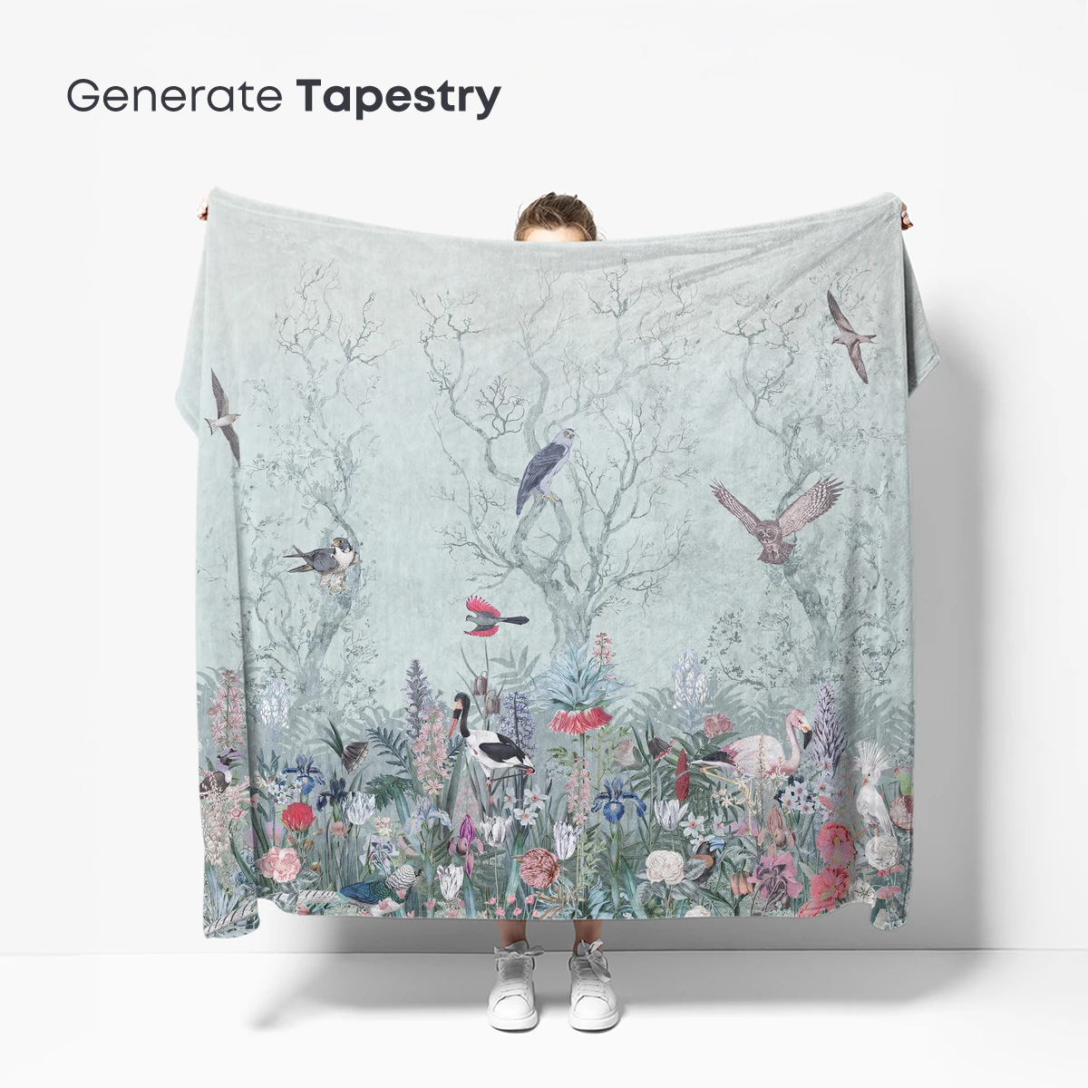 Enchanted Avian Sanctuary: A Flourishing Forest Ecosystem - Image 5