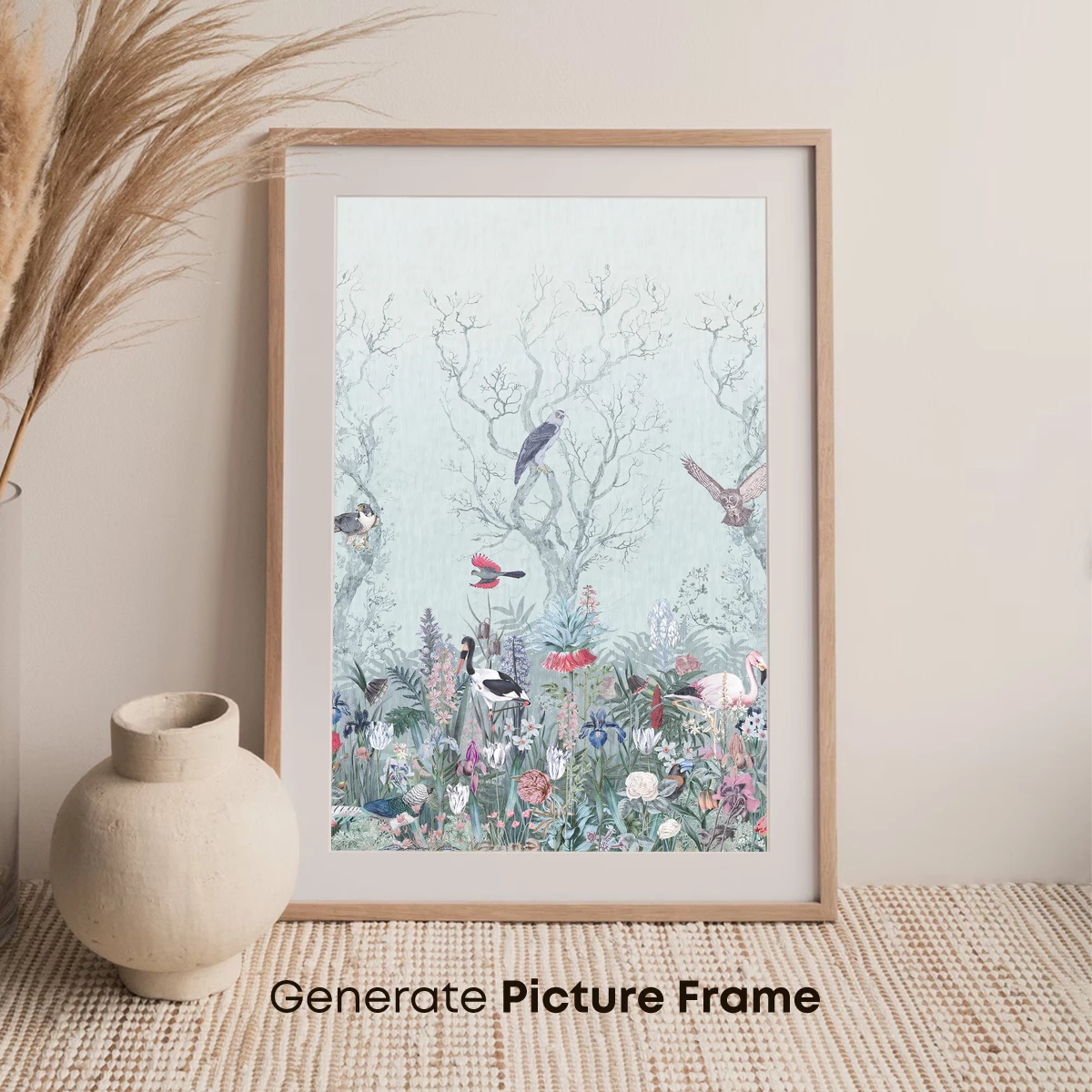 Enchanted Avian Sanctuary: A Flourishing Forest Ecosystem - Image 7