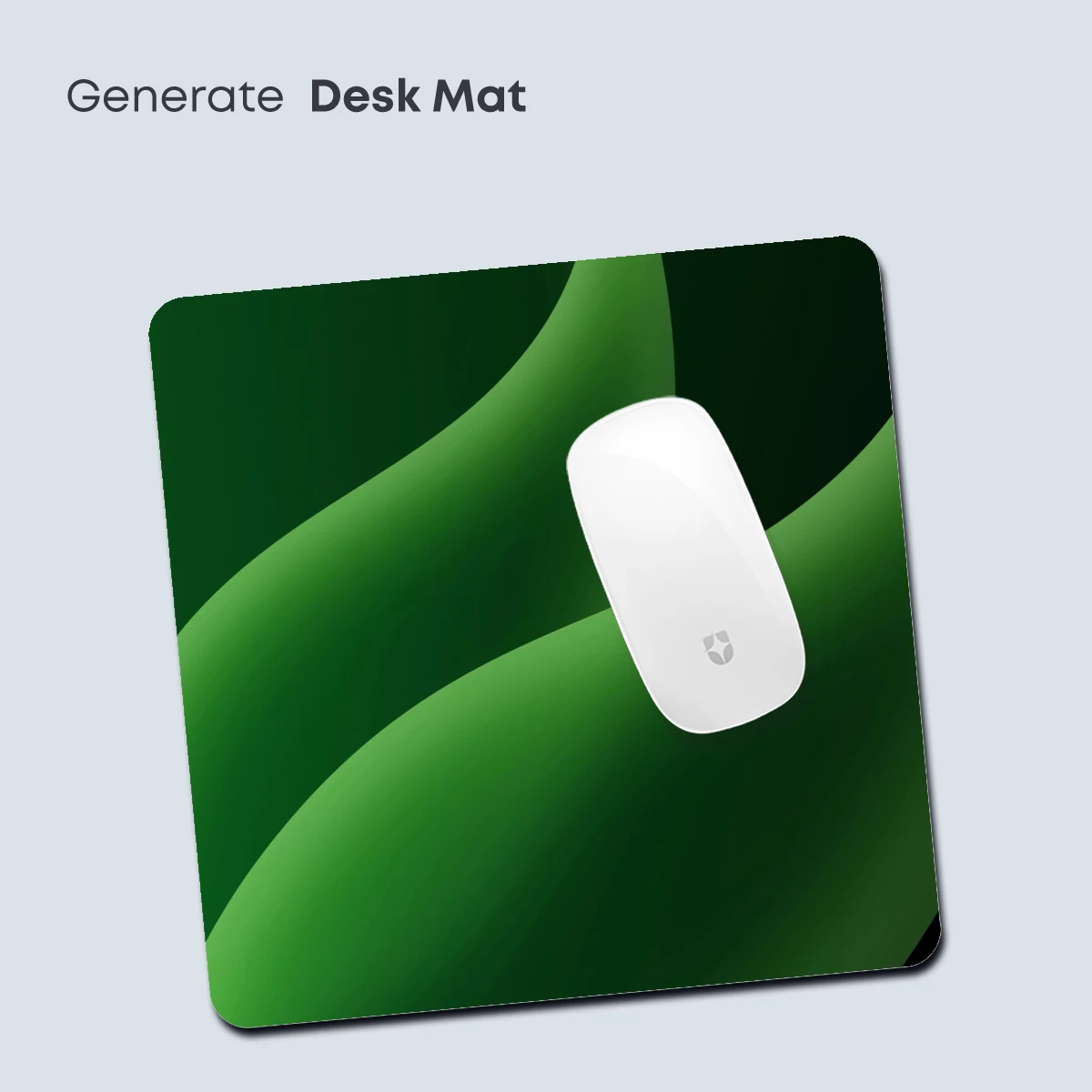 Elegant Green Swirls: A Dance of Shadows and Light - Image 4