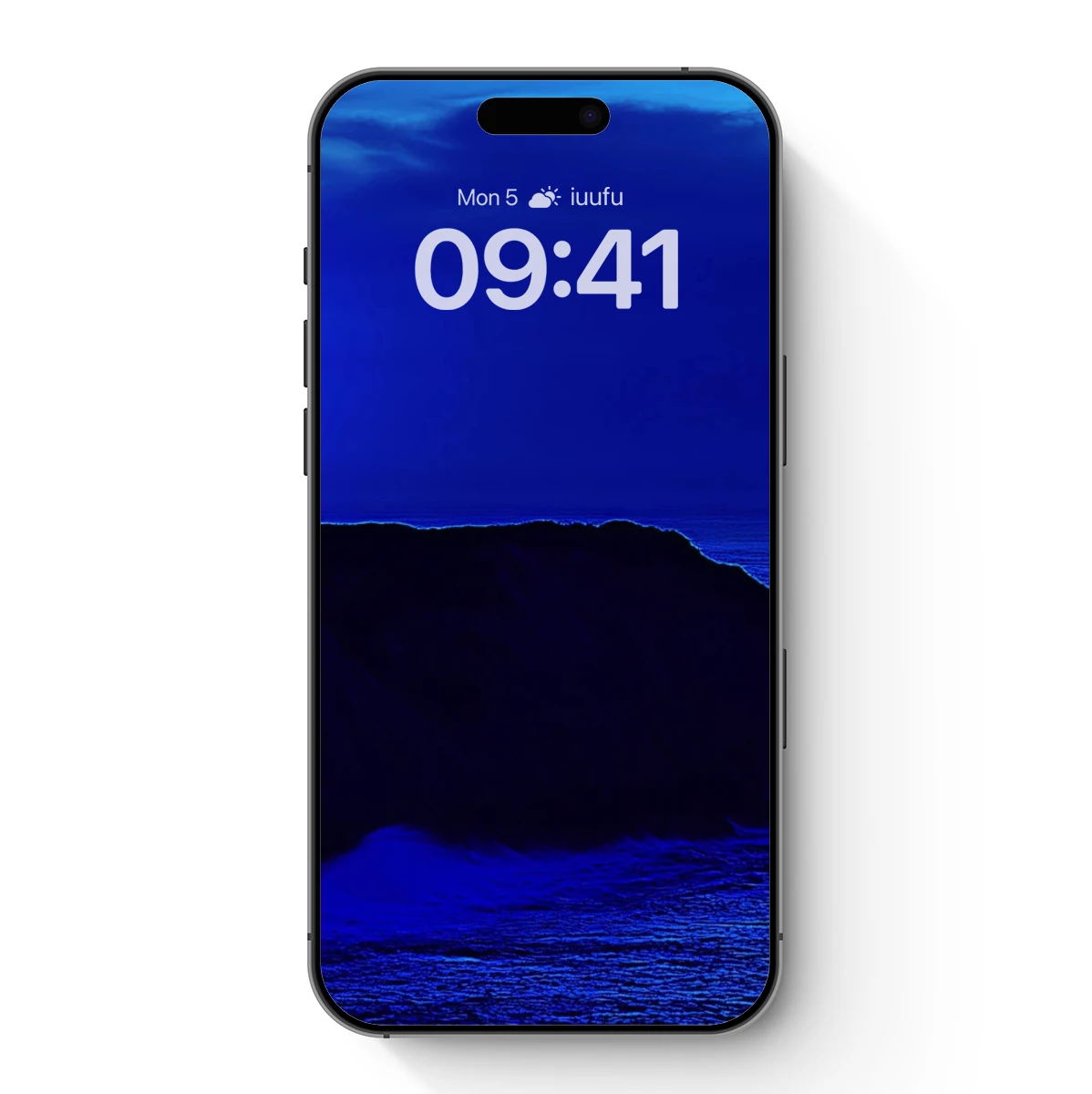 Blue Lighthouse Elegy: Night's Serene Sentinel