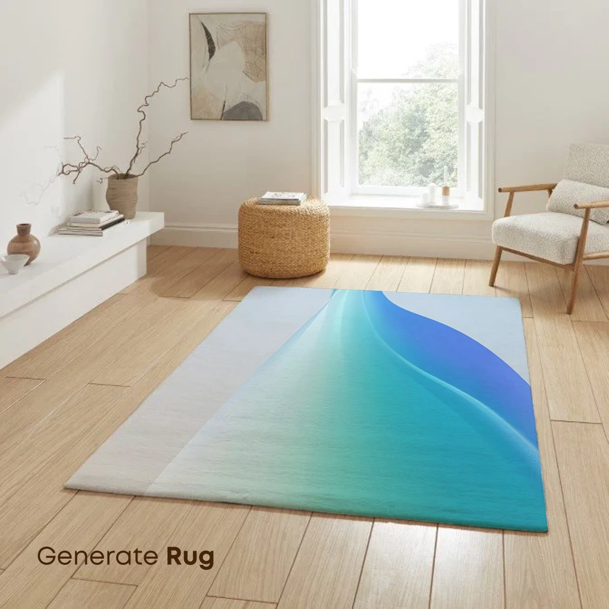 Ethereal Silk Dance: Gradient Flow Art - Image 6