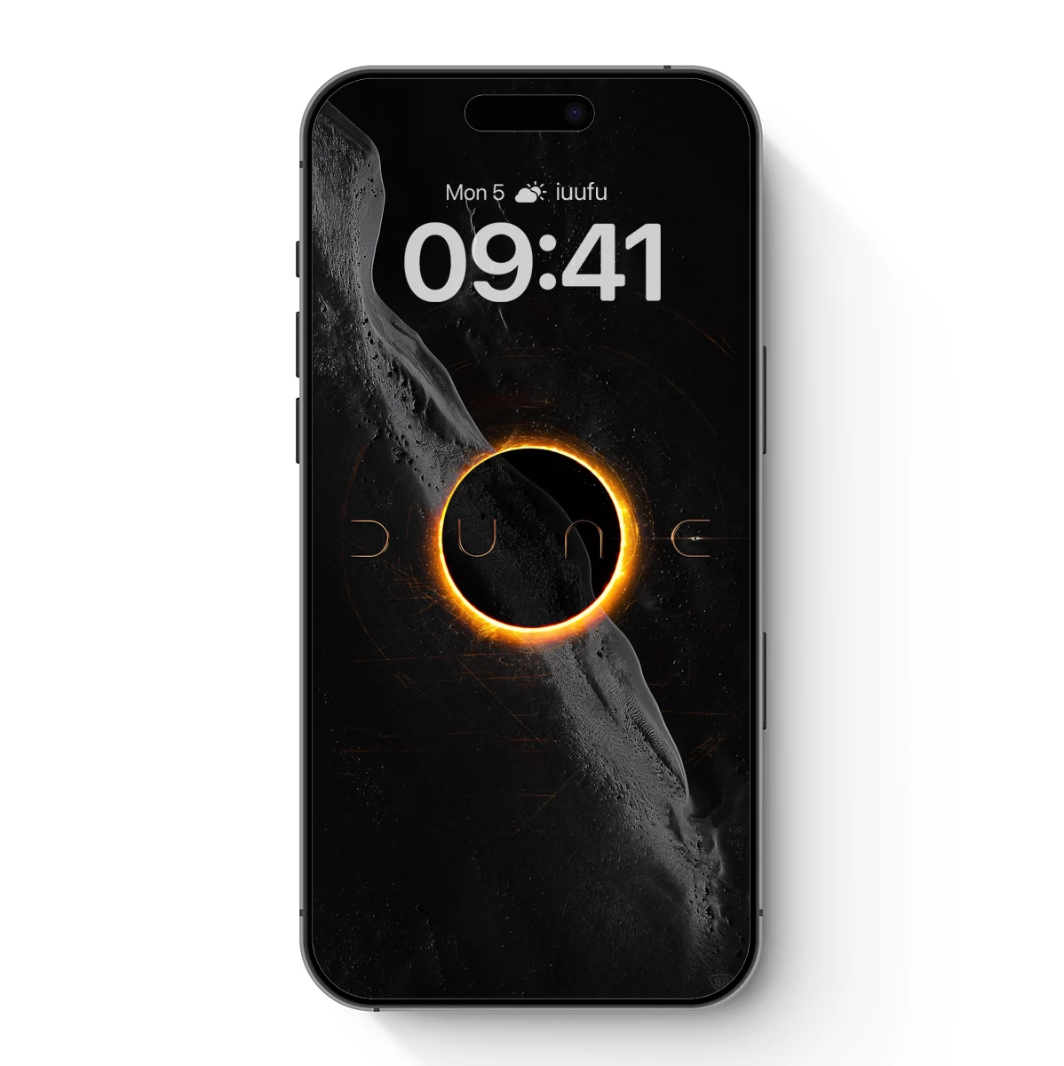 Eclipse of Dune: Cosmic Desert Aesthetics