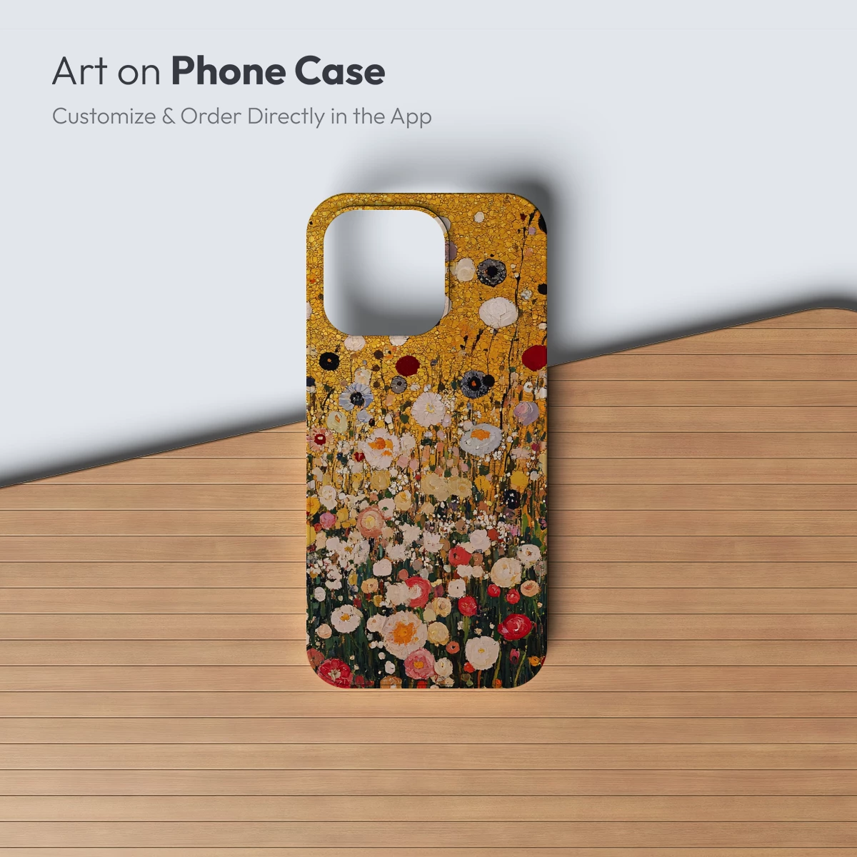 Klimt's Floral Symphony: Golden Garden Bloom - Image 2