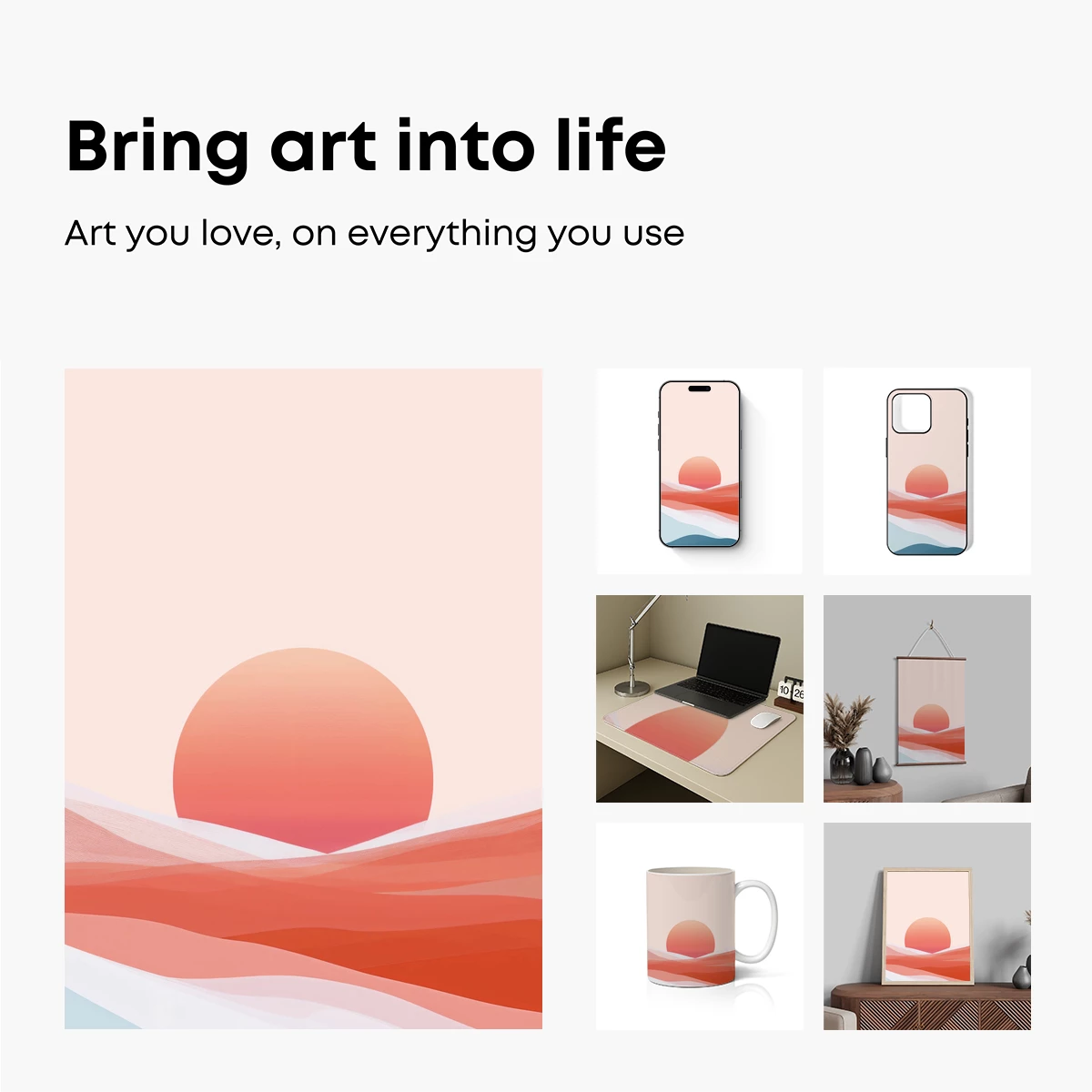 Geometric Sunset Odyssey - Image 2