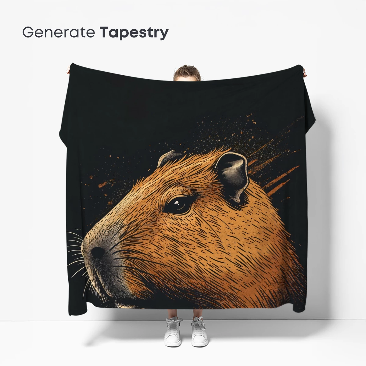 Capybara in Midnight Glow: Whiskered Wisdom - Image 5