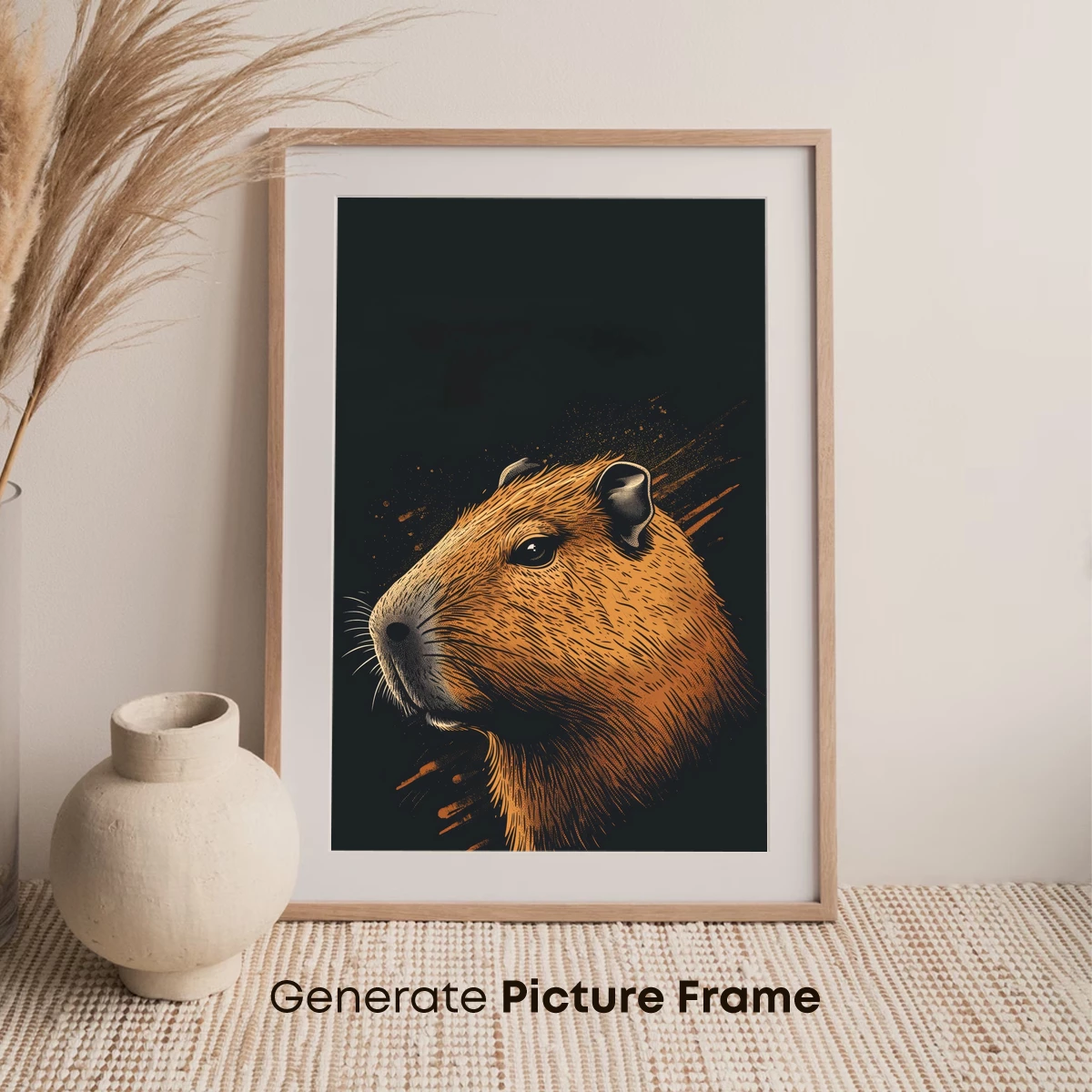 Capybara in Midnight Glow: Whiskered Wisdom - Image 7