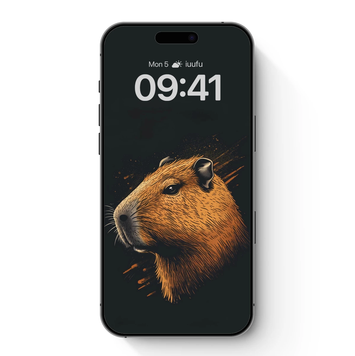 Capybara in Midnight Glow: Whiskered Wisdom