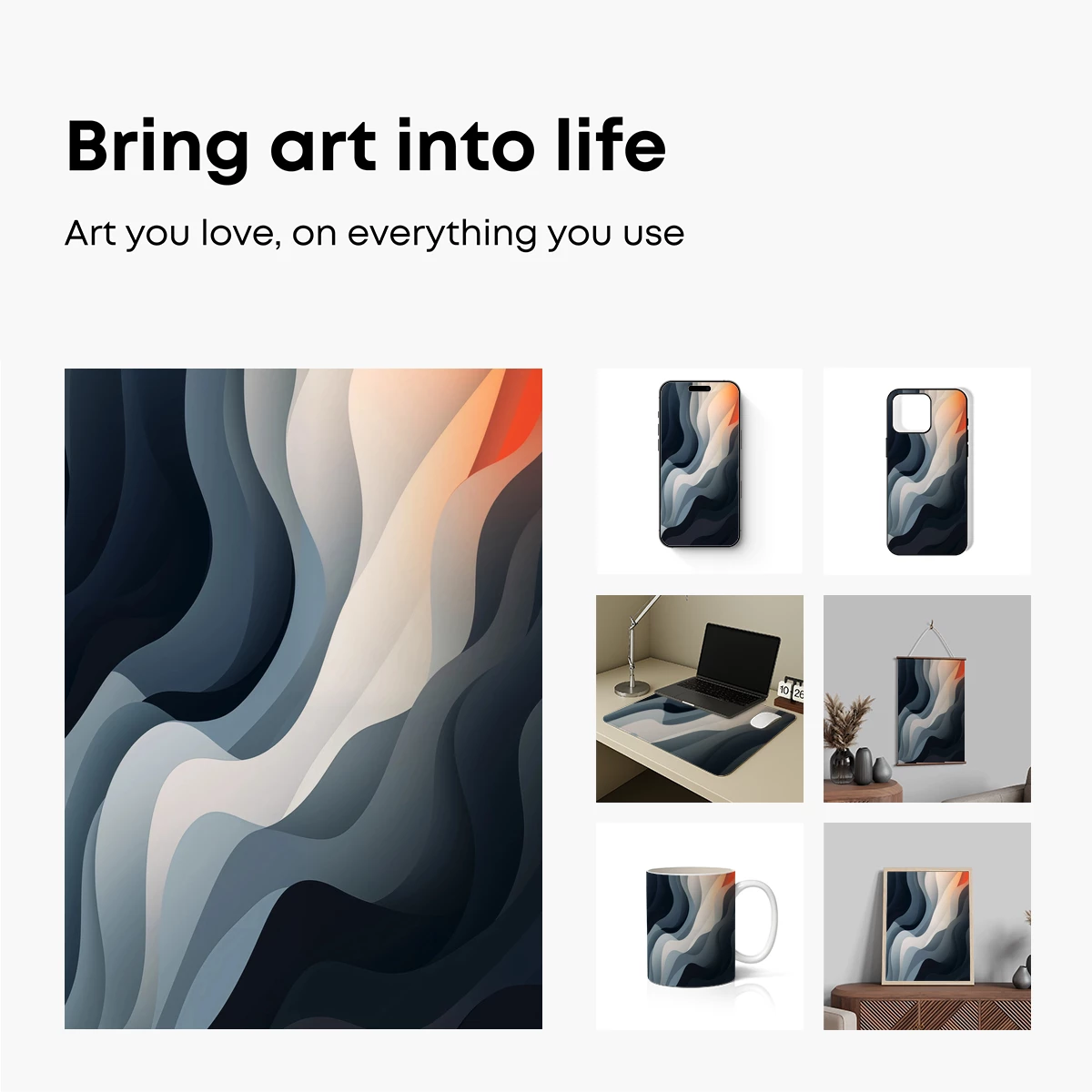 Fluid Chromatic Waves: Abstract Elegance