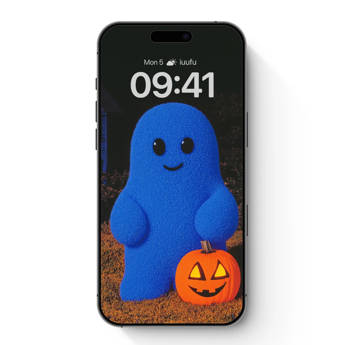Blue Ghostly Pumpkin Pal