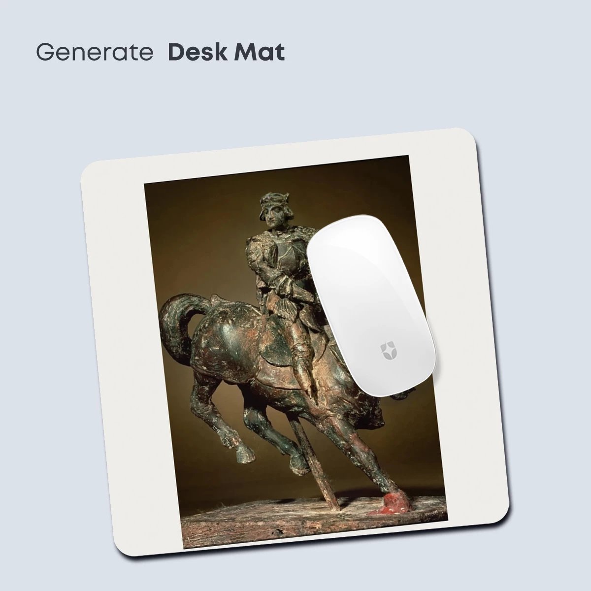 Da Vinci's Equestrian Legacy: Bronze Rider in Motion - Image 4