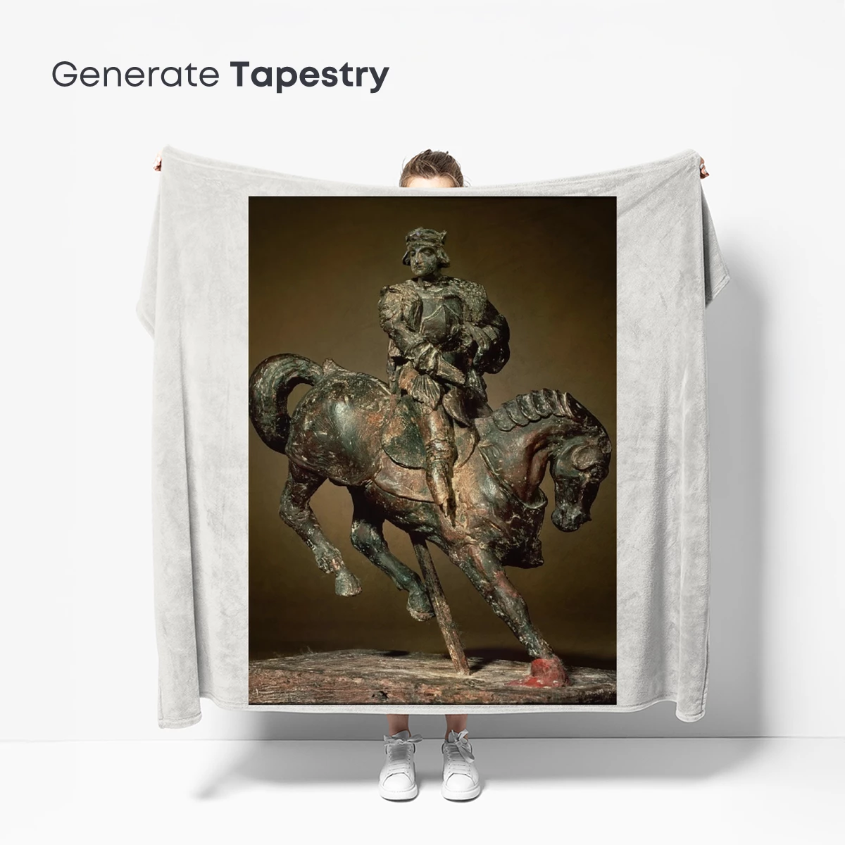 Da Vinci's Equestrian Legacy: Bronze Rider in Motion - Image 5