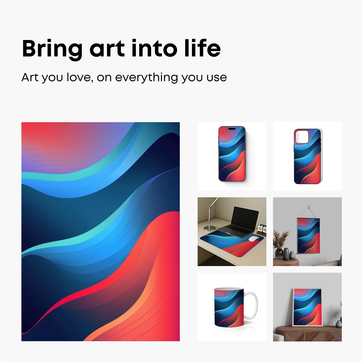 Fluid Chromatics: Abstract Waves in Motion - Image 2