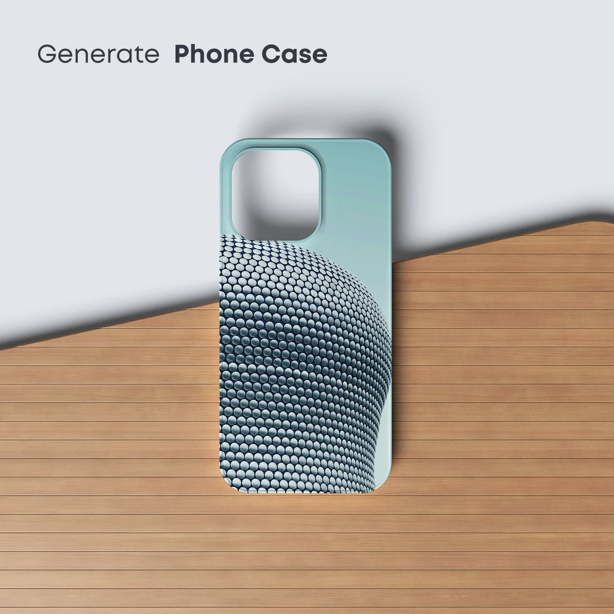 Geometric Dome in Teal Skies - Image 3