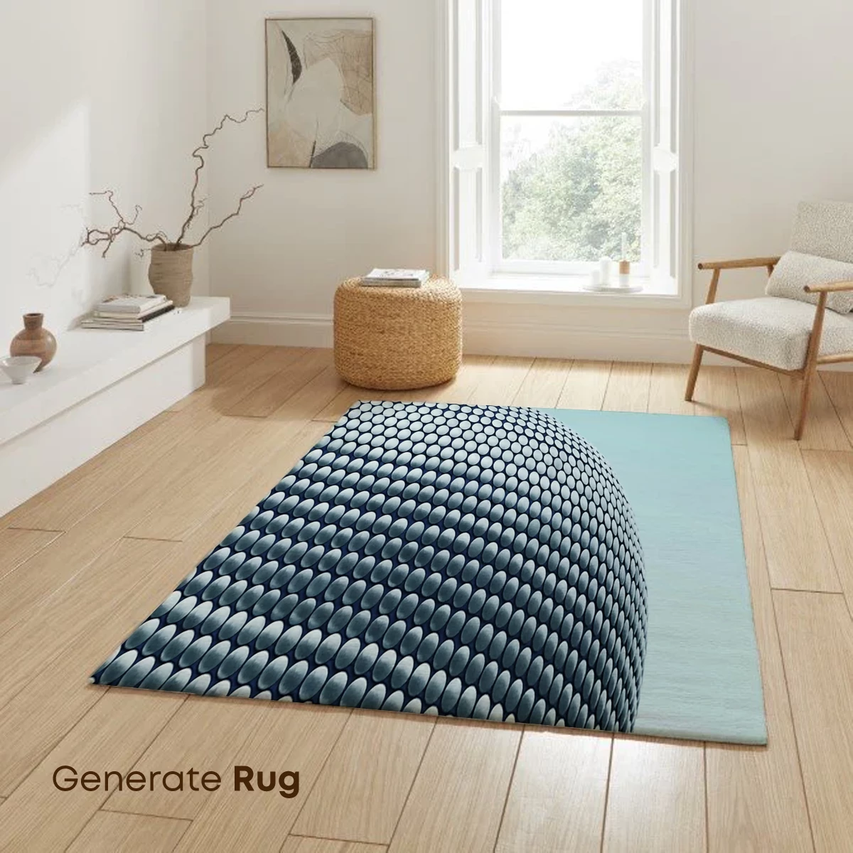 Geometric Dome in Teal Skies - Image 6