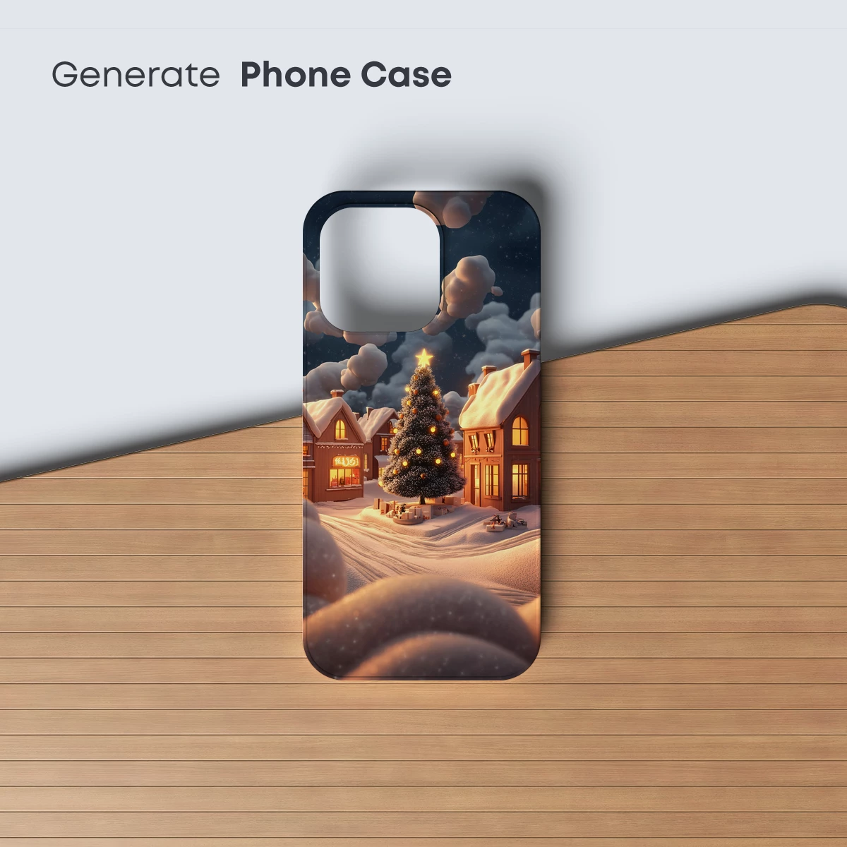 Enchanted Snowy Christmas Village - Image 3