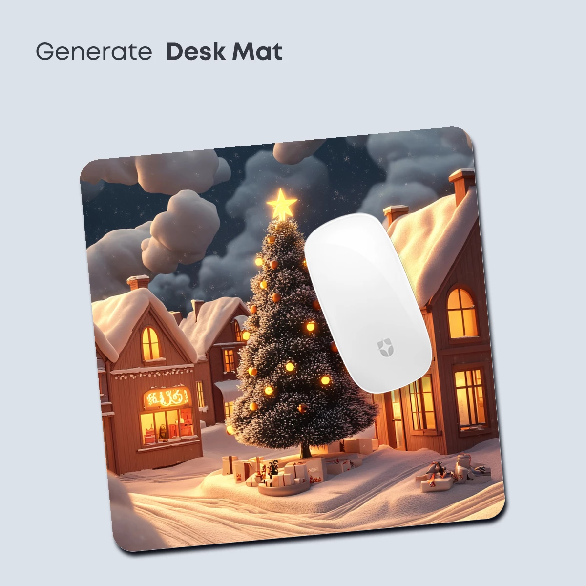 Enchanted Snowy Christmas Village - Image 4