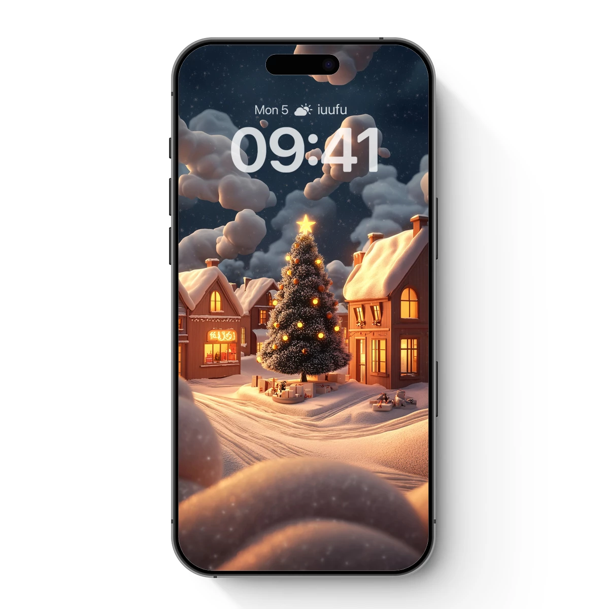 Enchanted Snowy Christmas Village