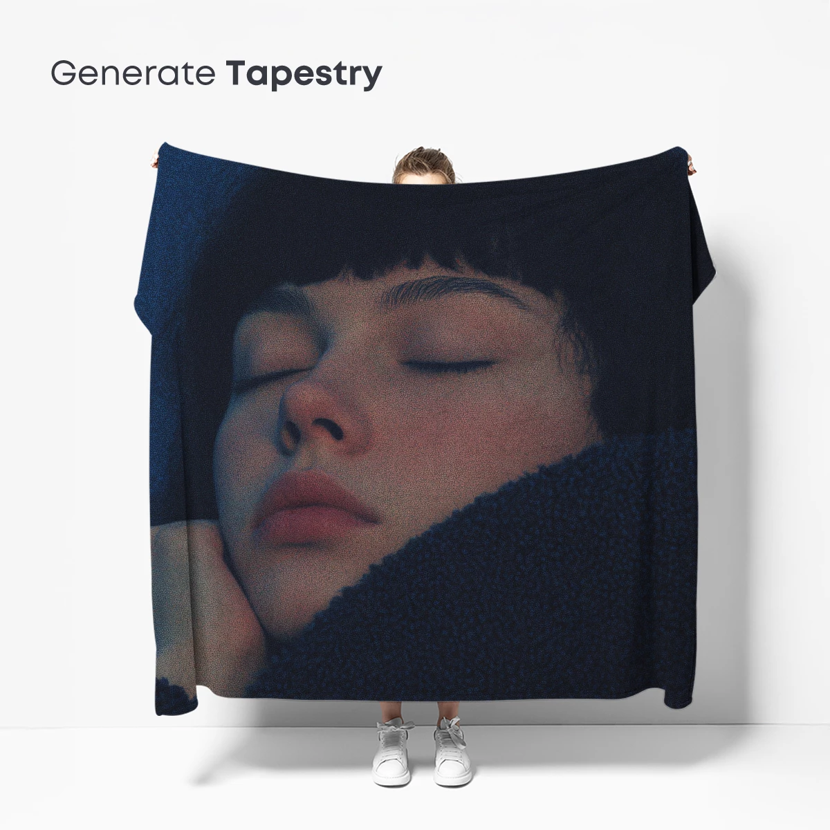 Dreaming in Midnight Blue: Serene Slumber - Image 5