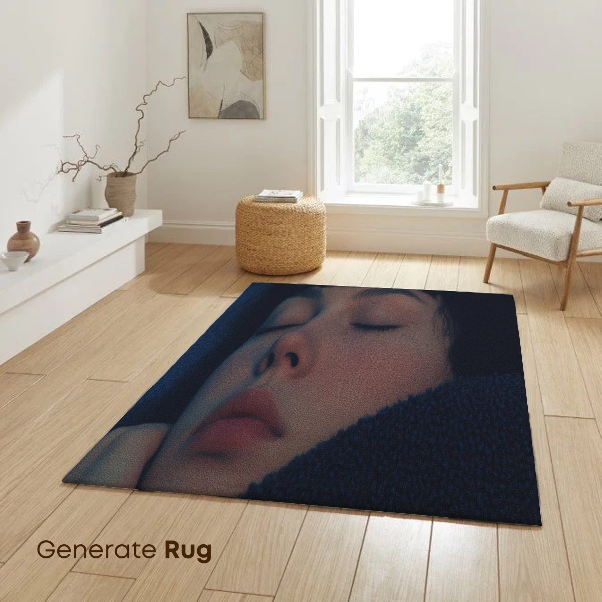 Dreaming in Midnight Blue: Serene Slumber - Image 6