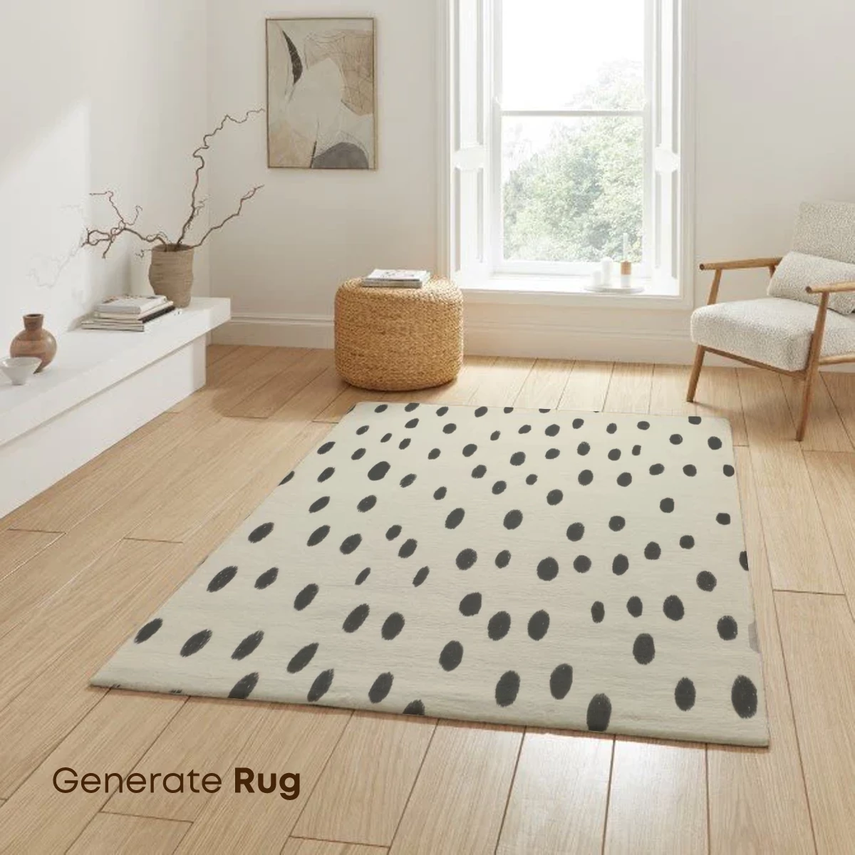Dotted Elegance: Abstract Speckles in Harmony - Image 6
