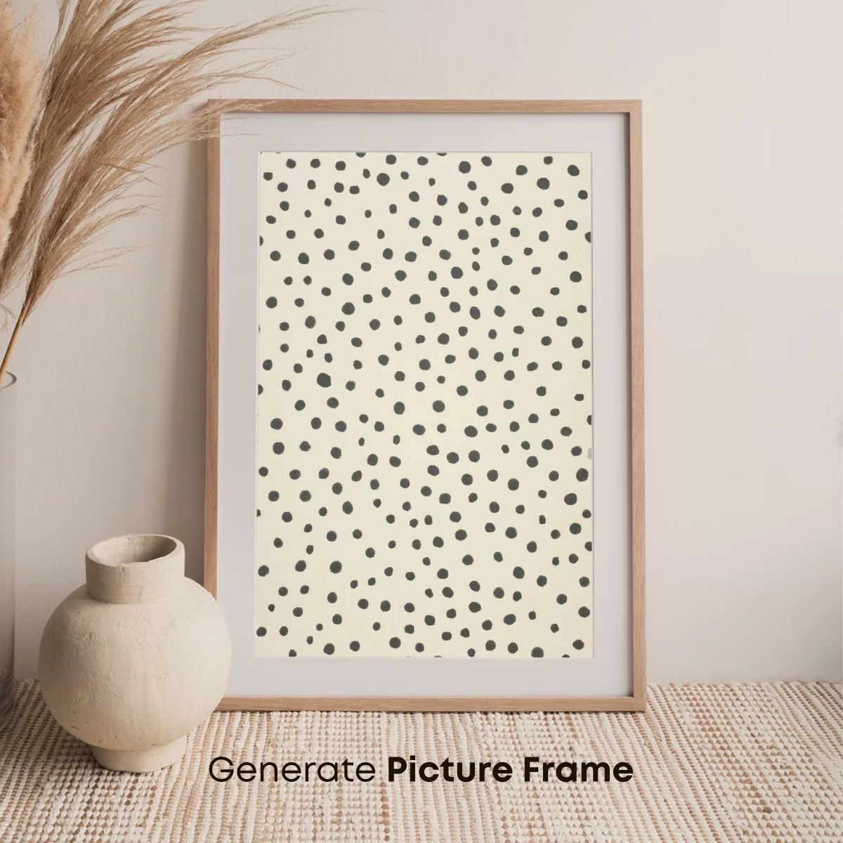 Dotted Elegance: Abstract Speckles in Harmony - Image 7