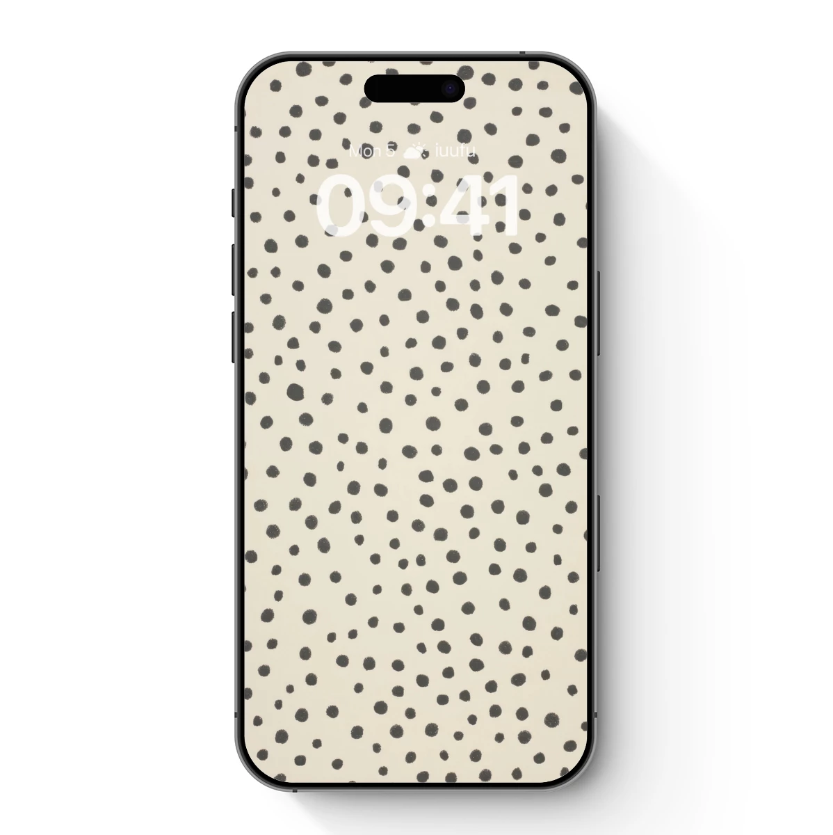Dotted Elegance: Abstract Speckles in Harmony