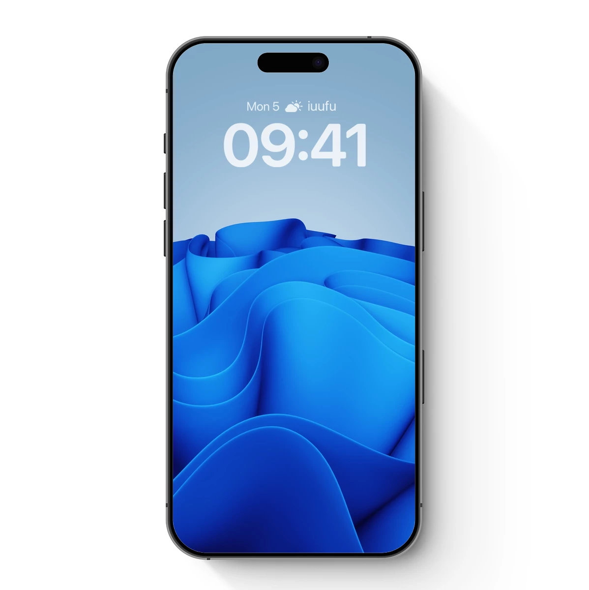 Blue Wave Symphony: Abstract Fluid Dynamics