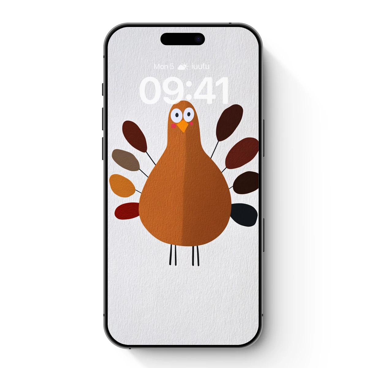 Cheerful Turkey Art: Festive Feathers in Warm Tones