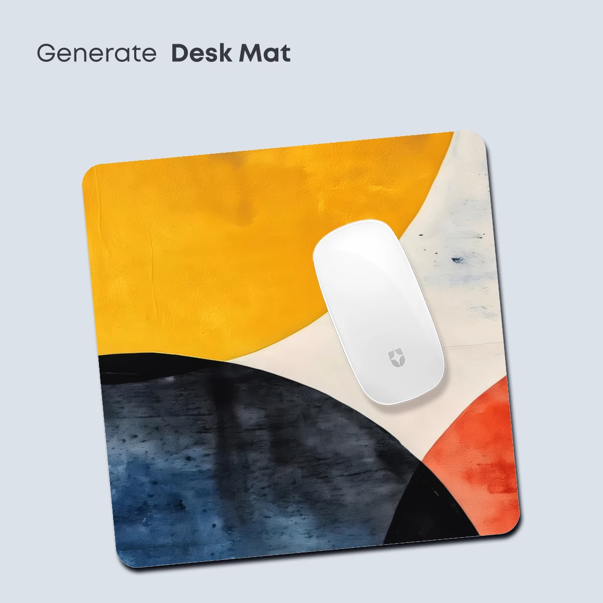 Abstract Harmony: Geometric Fusion in Bold Colors - Image 4