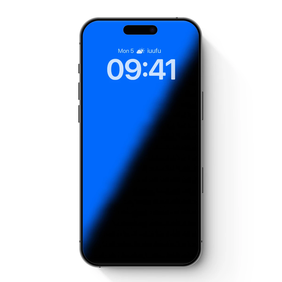 Blue Abyss: Gradient Shadows