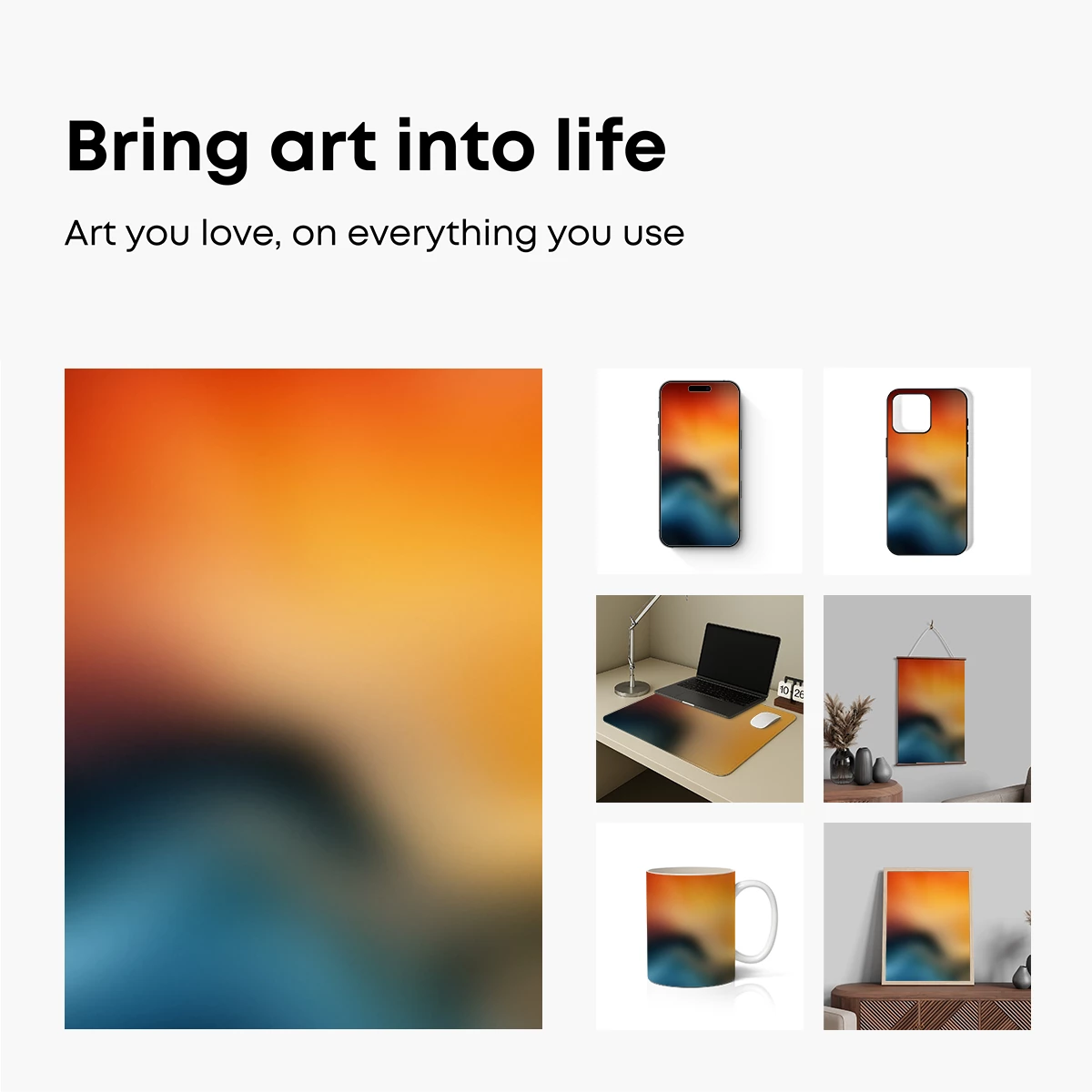 Blurred Sunset Symphony - Image 2