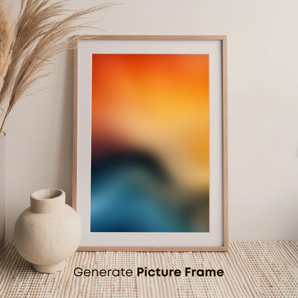 Blurred Sunset Symphony - Image 7