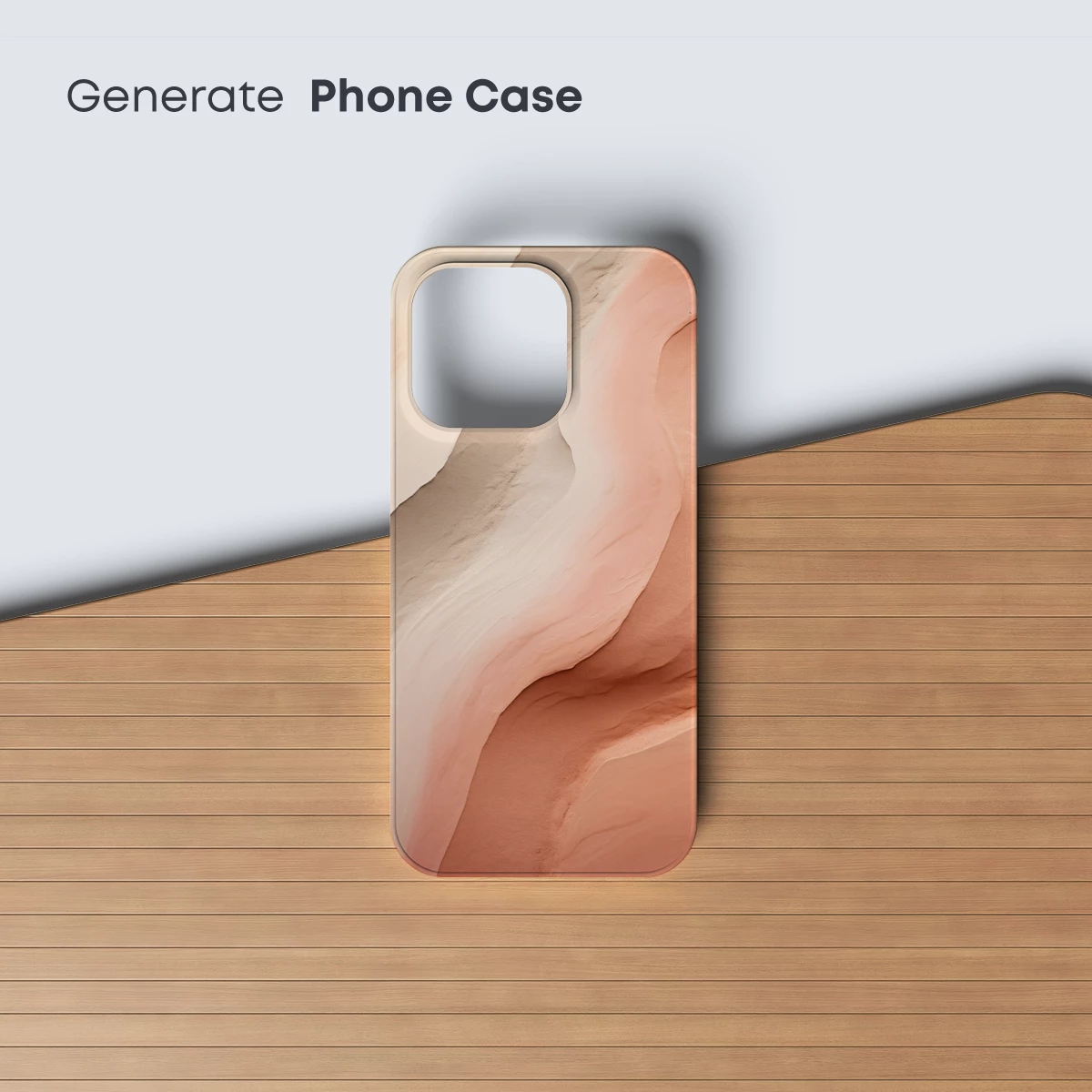 Desert Dunes in Pastel Hues - Image 3